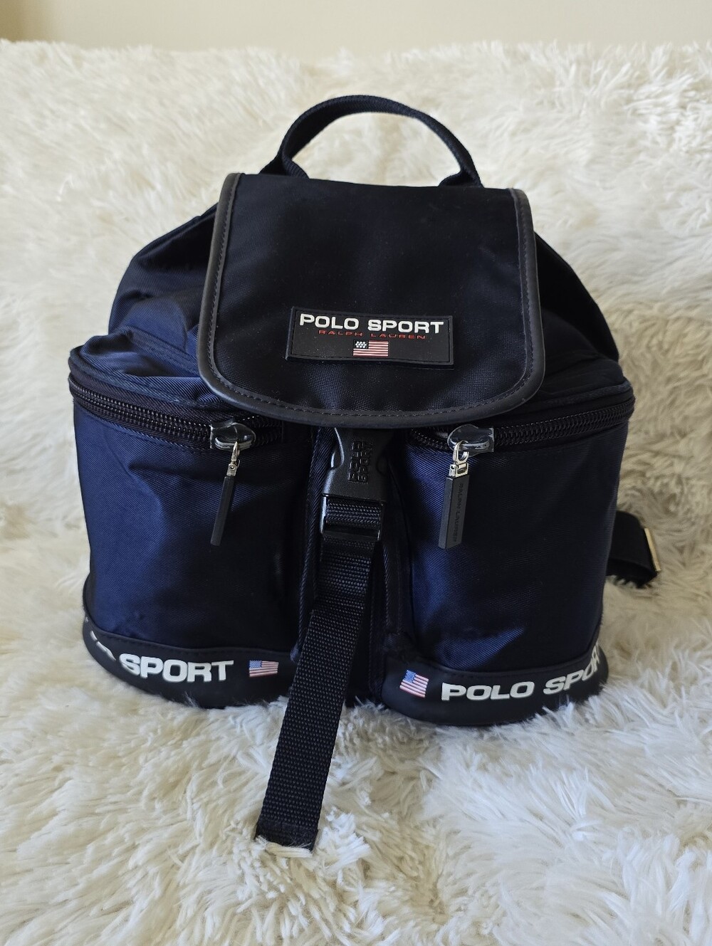 Polo by Ralph Lauren Navy Backpack